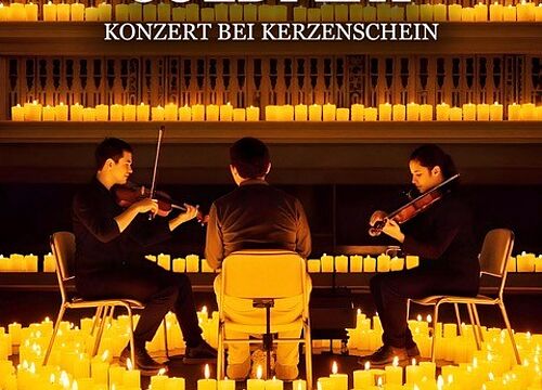 Coldplay Musik bei Kerzenschein